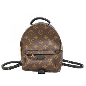 Louis Vuitton Backpack Monogram Palm Spring Mini Brown